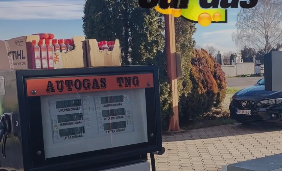 Aparat za TNG autogas na Car Gas pumpi